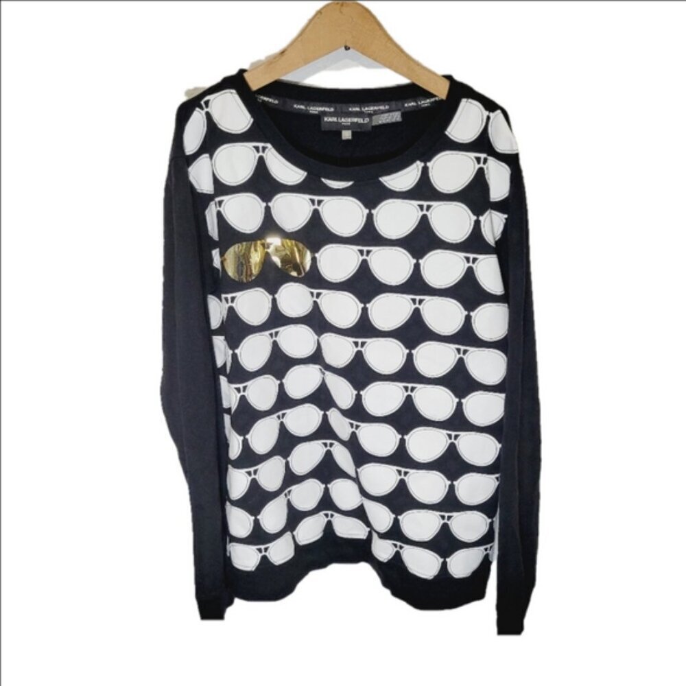 Karl Lagerfeld Paris Sunglasses Sweater size small